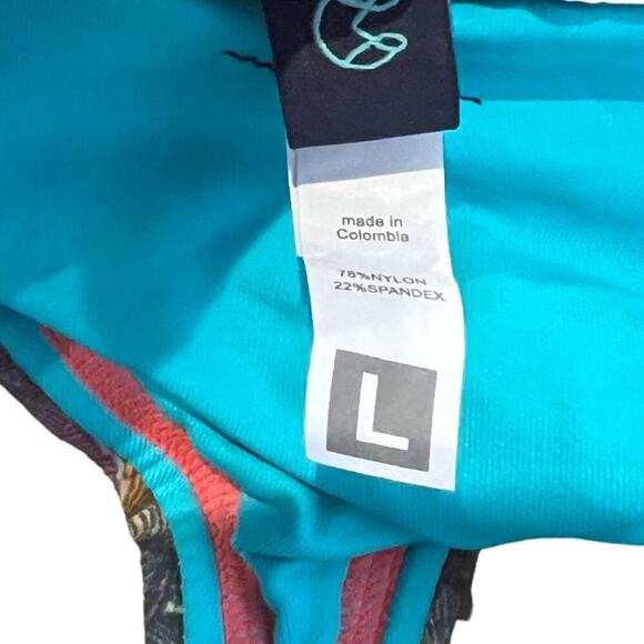 Maaji Scotch Garden reversible bikini bottom Size Large - Picture 5 of 6